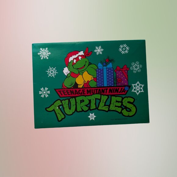 Vintage TMNT Christmas Gift Box Set (2) — 1989 Mirage Studios - Picture 3 of 3